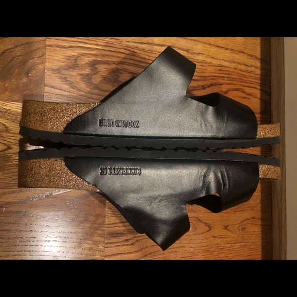 Birkenstock Arizona Black leather asst medium u - Picture 2 of 5